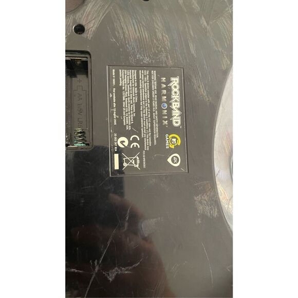 Rock Band Harmonix Fender Stratocaster Nintendo Wii -  No Dongle No battery cove - Picture 3 of 3